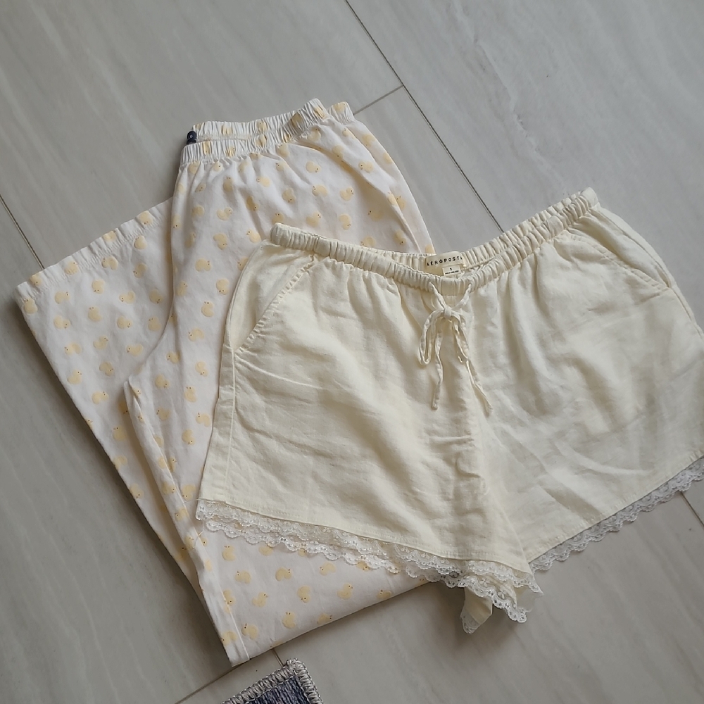 Brandy Melville "Sleep" Pants! Bonus Sleep Shorts!